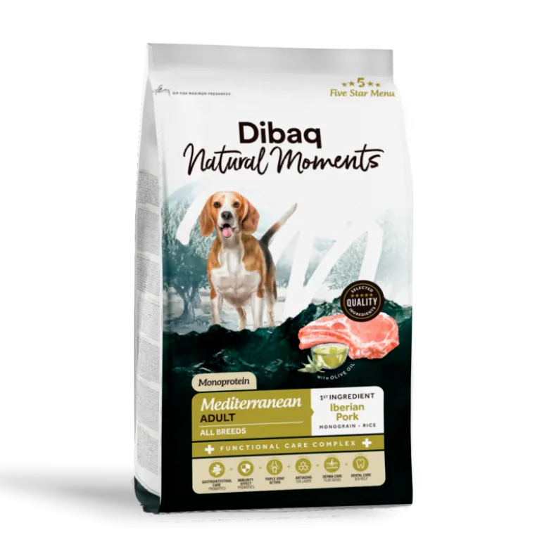 Dibaq Natural Moments Monoprotein Mediterranean Cerdo Ibérico