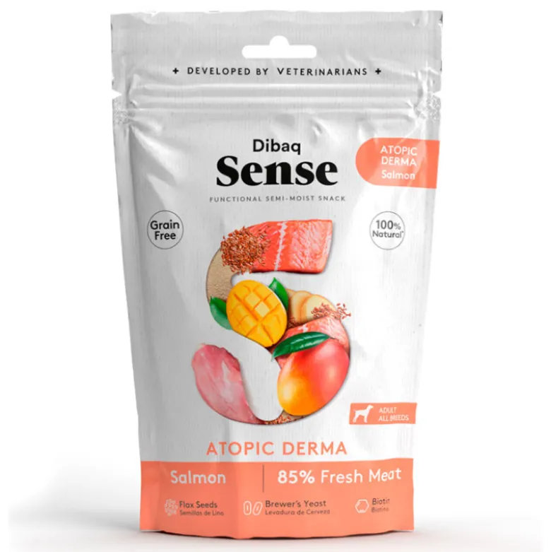 Dibaq Sense Atopic Derma Salmón Snack para Perros