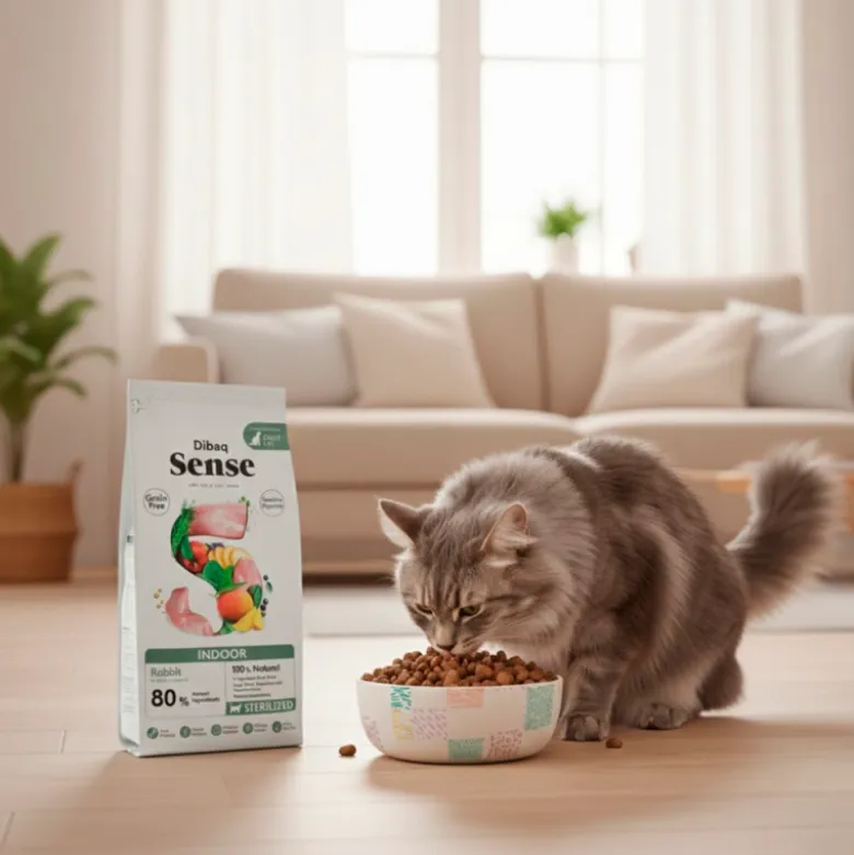 Dibaq Sense Grain Free Indoor Conejo para Gatos