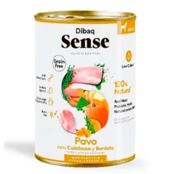 Dibaq Sense Grain Free Pavo con Calabaza 380g