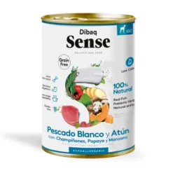 Dibaq Sense Grain Free Pescado Blanco y Atún 380g