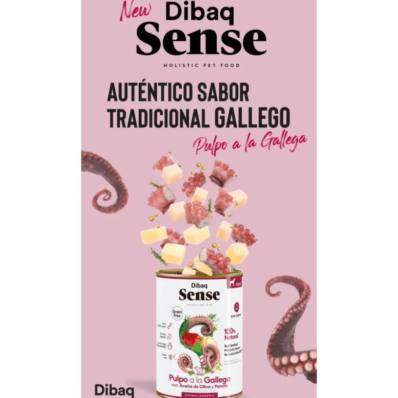 Dibaq Sense Grain Free Pulpo a la Gallega 380g