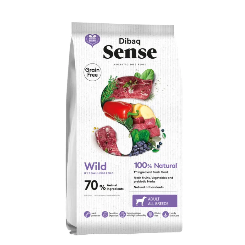 Dibaq Sense Grain Free Salvaje Adulto Ciervo Y Jabalí