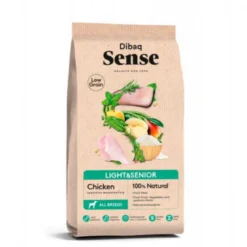 Dibaq Sense Low Grain Adult Senior Light Pollo