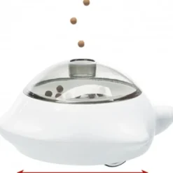 Dispensador de Snacks Popper Lanzador con Ruedas