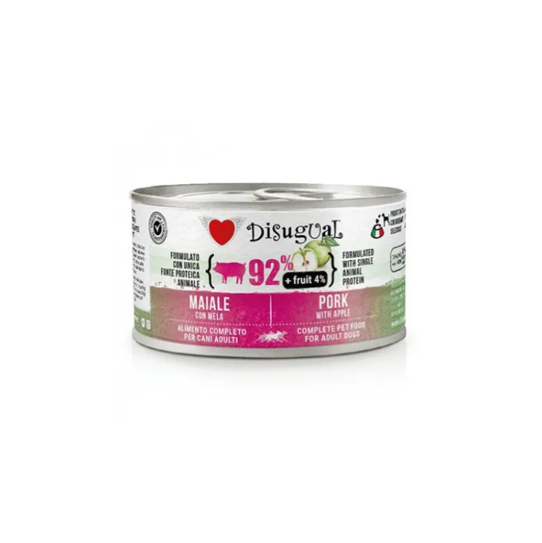 Disugual Cerdo y Manzana para Perros