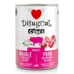 Disugual Cubes Speck de Cerdo y Bresaola con Arroz para Perro