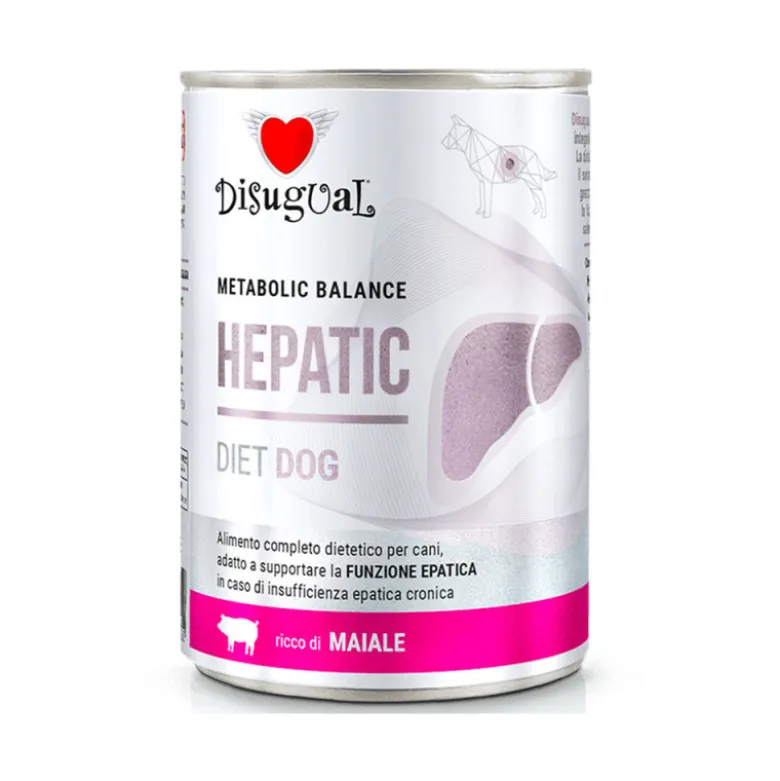 Disugual Diet Hepatic de Cerdo para Perros