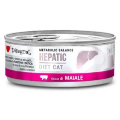 Disugual Diet Hepatic de Cerdo para Gatos 85g