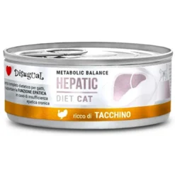 Disugual Diet Hepatic de Pavo para Gatos 85g