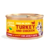 Edgard & Cooper Chunks Pollo y Pavo para Gatos 85g