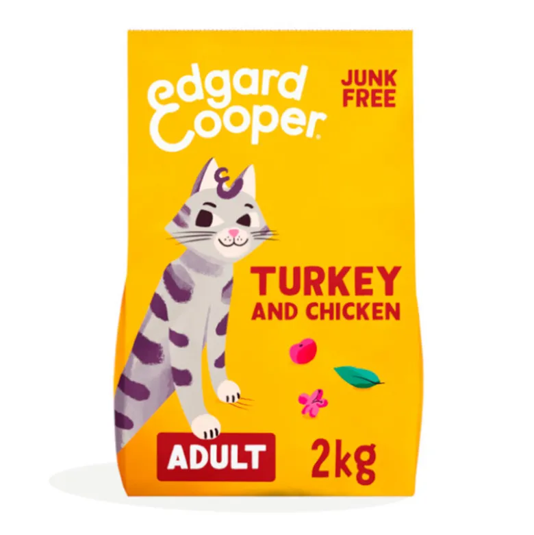 Edgard Cooper Pavo y Pollo Fresco de Corral para Gatos 2kg