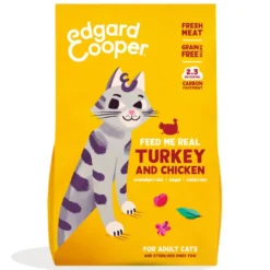 Edgard & Cooper Pavo y Pollo Pienso para Gatos
