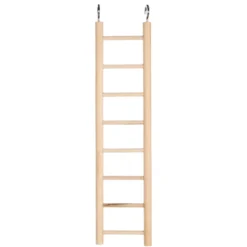 Escalera de Madera Karlie con Peldaños para Pájaros