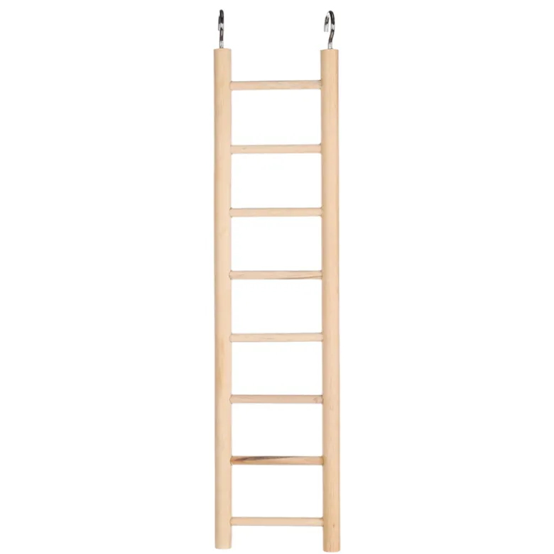 Escalera de Madera Karlie con Peldaños para Pájaros