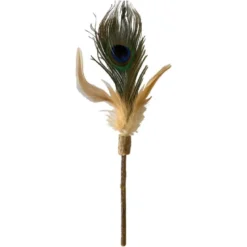 Euphoria Bara con Pluma de Pavo Real y Silvervine para Gatos