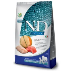 Farmina N&D Ocean Salmón y Bacalao Medium/Maxi para Perros