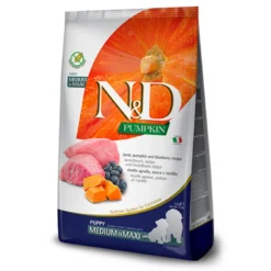Farmina N&D Pumpkin Cordero Medium/Maxi Puppy para Perros