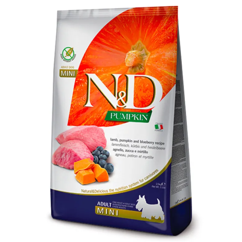 Farmina N&D Pumpkin Cordero Mini para Perros
