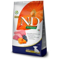 Farmina N&D Pumpkin Cordero Mini Puppy para Perros