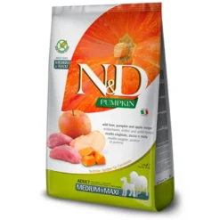 Farmina N&D Pumpkin Jabalí Medium/Maxi para Perros