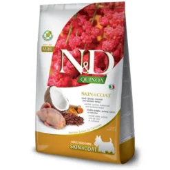 Farmina N&D Quinoa Skin Coat Codorniz Mini para Perros