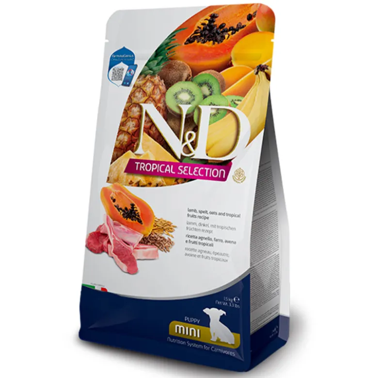 Farmina N&D Tropical Selection Cordero Mini Puppy para Perros