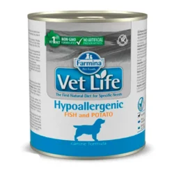 Farmina VetLife Hypoallergenic Trucha y Patata Húmedo para Perros