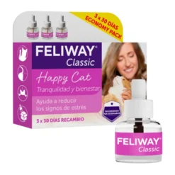 Feliway Classic Recambio Pack-3 Meses para Gatos