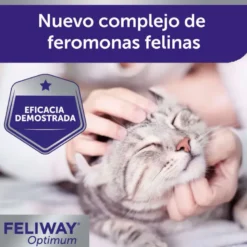 Feliway Optimum Difusor + Recambio 48ml Happy Family para Gatos