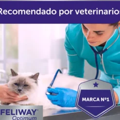 Feliway Optimum Difusor + Recambio 48ml Happy Family para Gatos