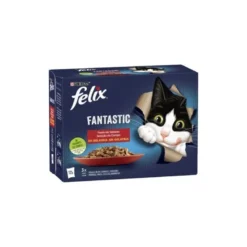 Felix Fantastic Selección de Carnes en Gelatina 12x85g