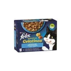 Felix Sensations festín del mar en Gelatina 12 x 85g
