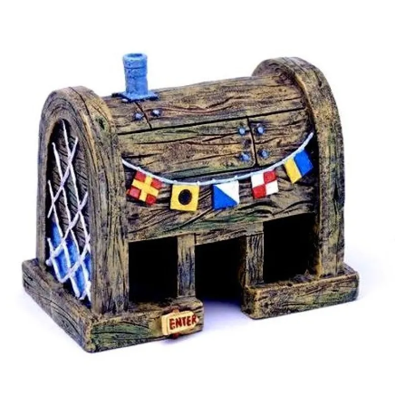 Figurita Casita Bob Esponja para Acuario