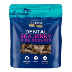 Fish4Dogs Sea Jerky Squares Piel De Pescado Para Perros