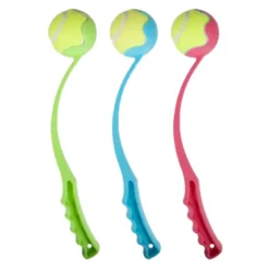 Flamingo Dog Toy Lanzador de Pelota de Tenis para Perros