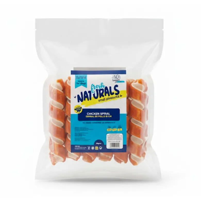 Fresh Naturals Snack Espiral de Pollo 1kg