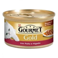 Friskies Gourmet Gold Bocaditos en salsa Pollo e Higado 85g
