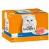 Friskies Gourmet Gold Mousse Surtidos Conejo, Buey, Ternera y Cordero 24 Latas de 85g