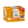 Friskies Gourmet Gold Tartelette Surtidos Buey, Pollo, Atún y Salmón 24 Latas de 85g