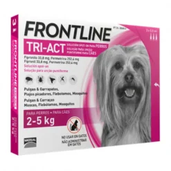 Frontline Tri-Act Pipetas Para Perros de 2kg a 5kg