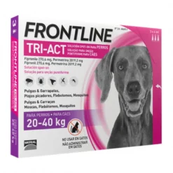 Frontline Tri-Act Pipetas Para Perros de 20kg a 40kg