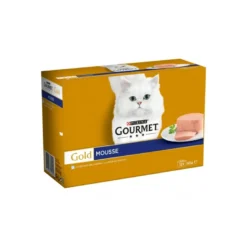 Gourmet Gold Mousse Pescado del Oceano 12 x 85g