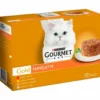 Gourmet Gold Tartelette Surtido Buey, Pollo, Atún y Salmón 12x85g