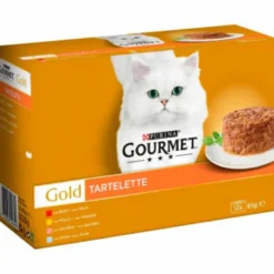 Gourmet Gold Tartelette Surtido Buey, Pollo, Atún y Salmón 12x85g