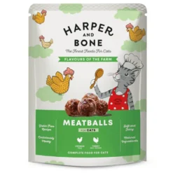 Harper & Bone Albondigas Flavours of the Farm para Gatos 85g
