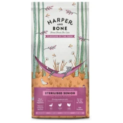 Harper & Bone Senior Sterilised Flavours Farm para Gatos