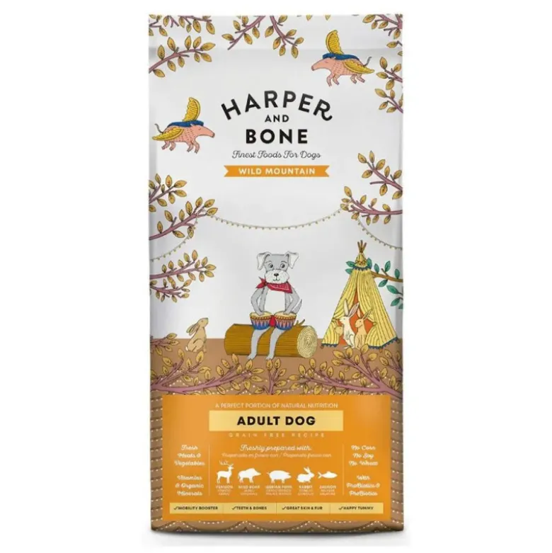 Harper & Bone Wild Mountain Adult Medium Large para Perros