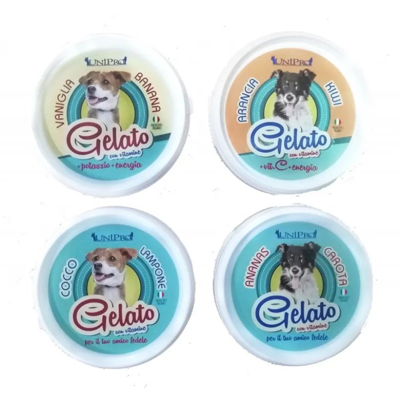 Helado de Fruta con Vitaminas para Perros