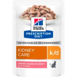 Hills Prescription Diet Feline k/d Salmón 85g
